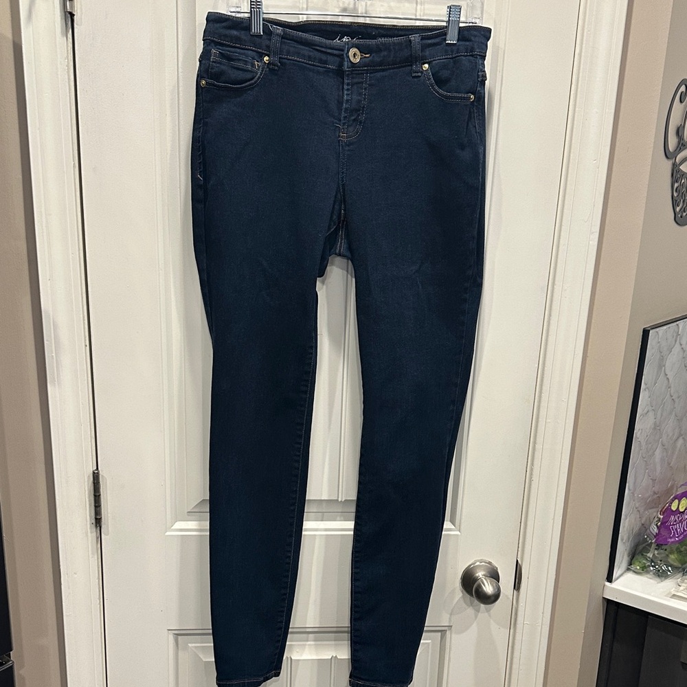 INC International Concepts Blue Skinny Jeans